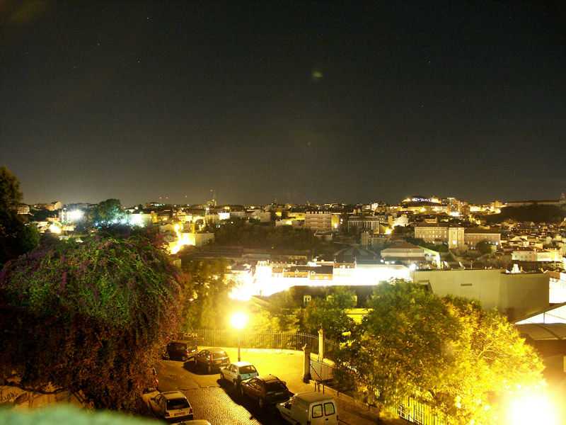 Lissabon bei Nacht