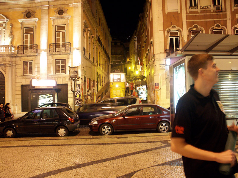 Lissabon bei Nacht